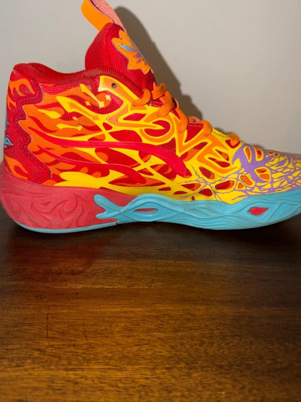 PUMA MB.04 “Phoenix” LaMelo Ball Basketball Shoes – Size 5.5 “Not From Here”